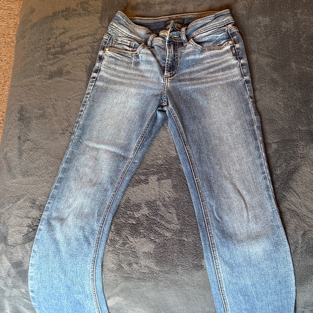 Silver Jeans Women's Light Blue Skinny Jeans